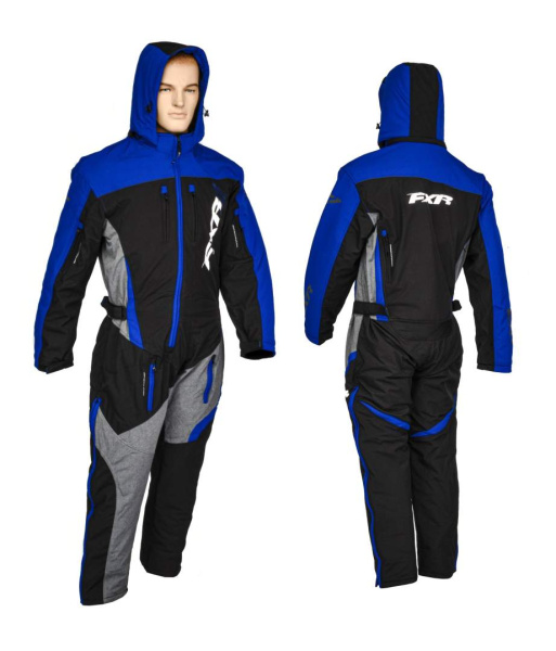 Комбинезон для снегохода FXR #2 blue (текстиль)